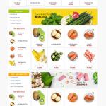 Theme WordPress bán thực phẩm 11
