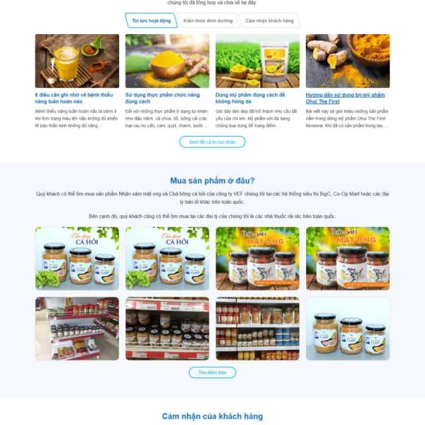 Theme WordPress bán hàng thực phẩm 19