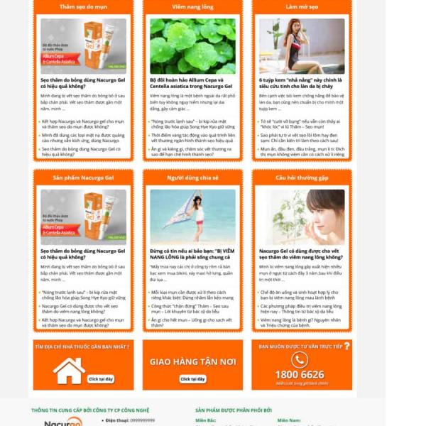 Theme WordPress bán hàng thực phẩm chức năng 20