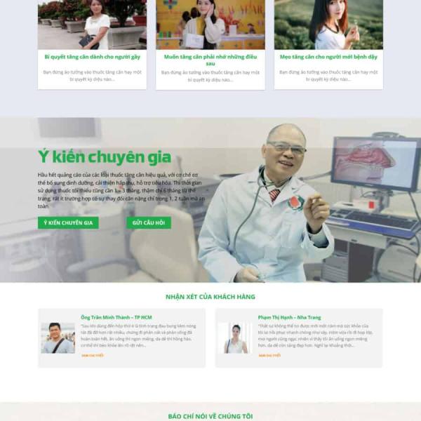 Theme WordPress bán thuốc 8