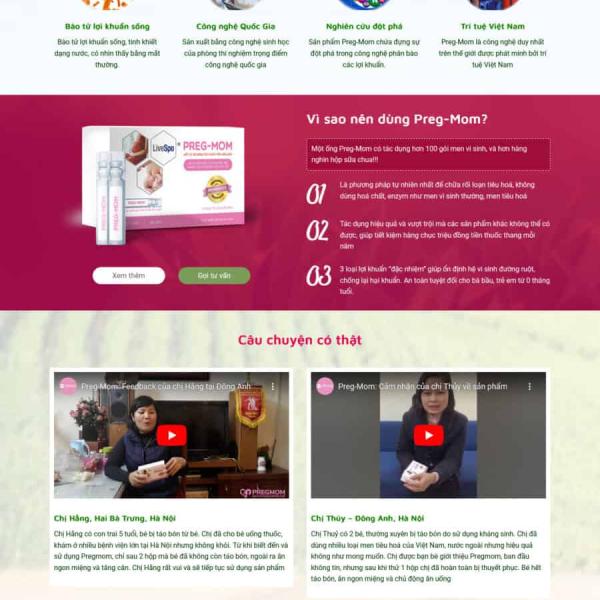 Theme WordPress bán hàng thực phẩm chức năng