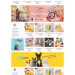 Theme WordPress bán đồ thú cưng 1