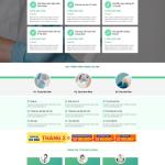 Theme WordPress trung tâm tiêm chủng 1