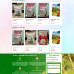Theme WordPress tiệm bán gạo, nông sản
