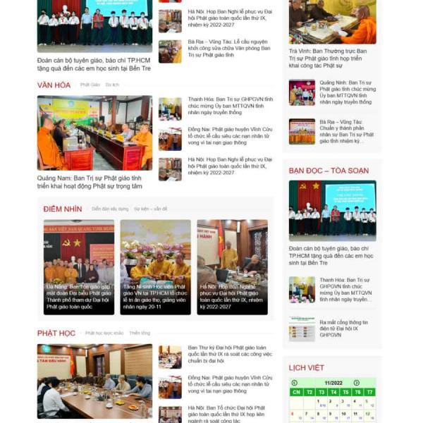 Theme WordPress chùa 2