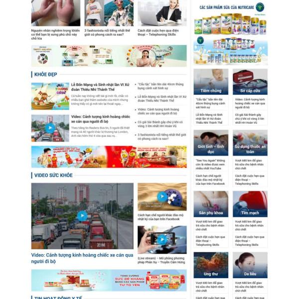 Theme WordPress tin tức 23