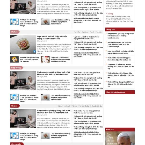 Theme WordPress tin tức 2