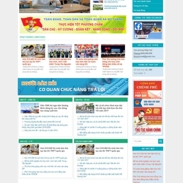 Theme WordPress tin tức 7