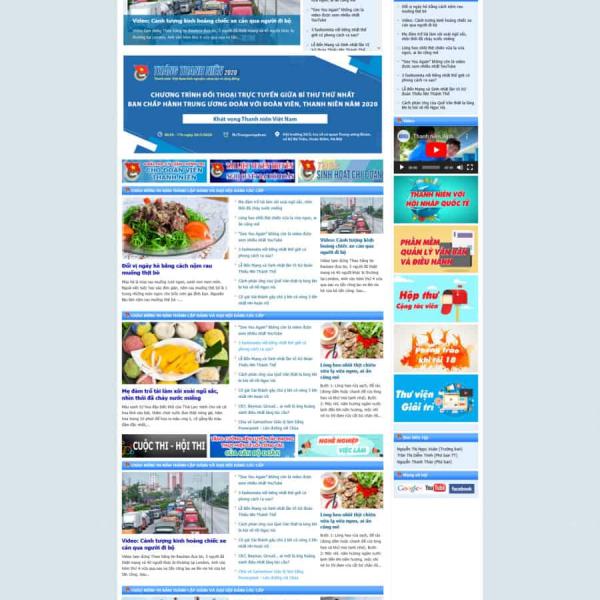 Theme WordPress tin tức 9