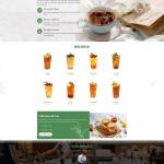 Theme WordPress bán trà sữa, trà xanh 5