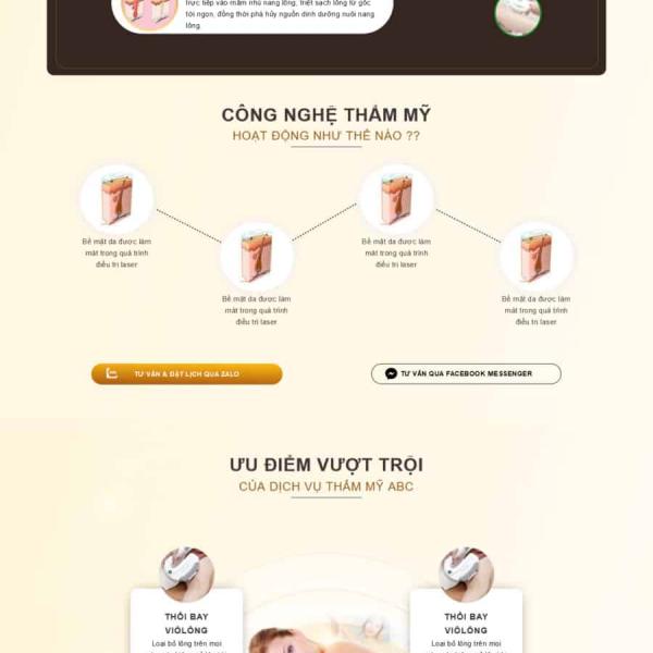 Theme WordPress lading pape triệt long