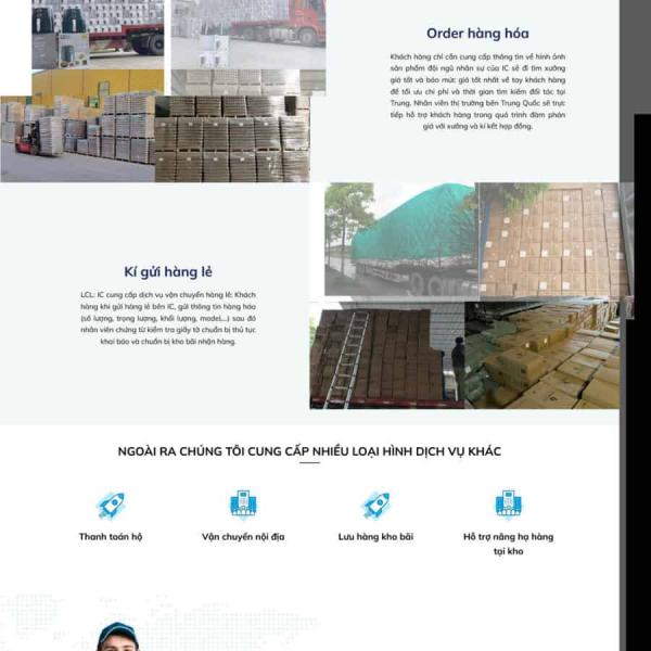 Theme WordPress dịch vụ vận chuyển 3