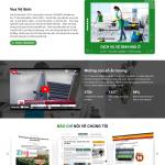 Theme WordPress vệ sinh công nghiệp