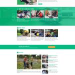 Theme WordPress hút hầm cầu, vệ sinh môi trường