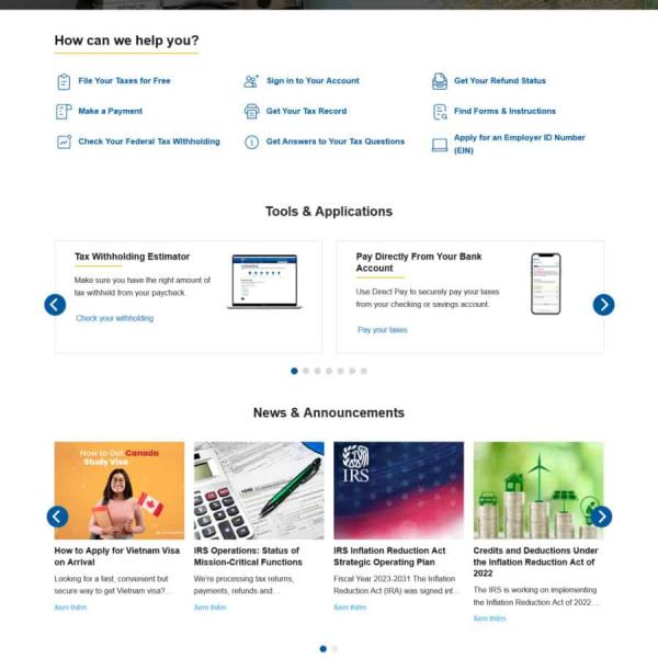 Theme WordPress dịch vụ làm visa