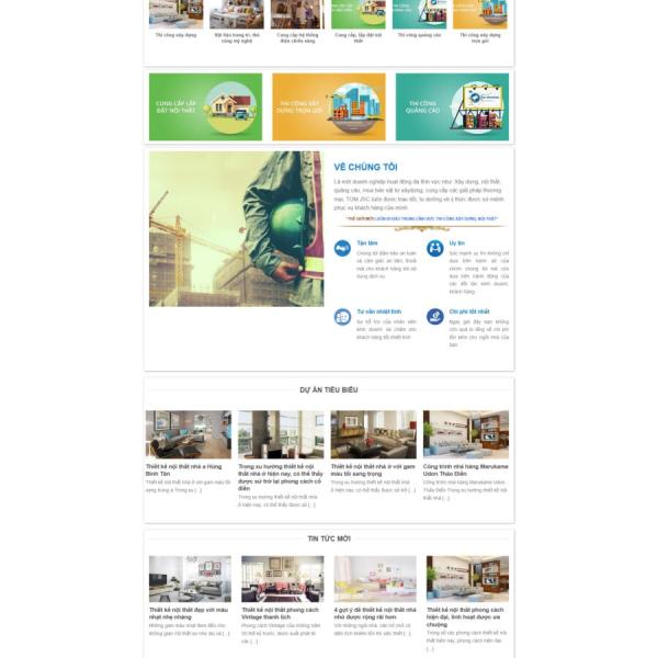 Theme WordPress công ty xây dựng 7