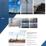 Theme WordPress xây dựng xây lắp cầu đường
