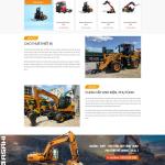 Theme WordPress xe cơ giới
