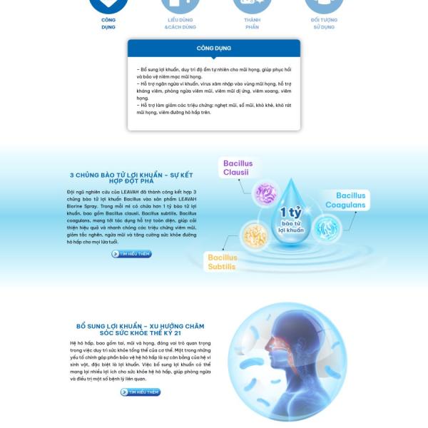 Theme WordPress bán thuốc xịt mủi