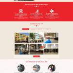 Theme WordPress xuất khẩu lao động cung ứng nhân lực