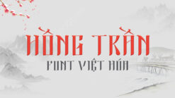 Font chữ cổ trang việt hóa Morning Calm
