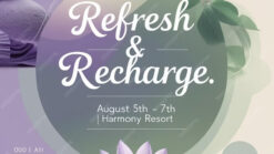 A poster for fresh and and restful